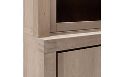 Goossens buffetkast clear blank eiken - 8170791-01