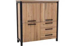 Goossens opbergkast santos bruin eiken - 8171978-03