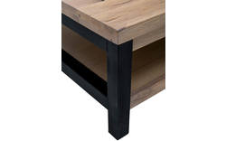 Goossens hoektafel santos bruin eiken - 8171980-01