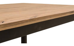 Goossens eettafel santos bruin eiken - 8171981-03