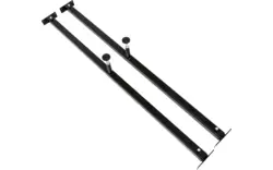 Goossens dwarsbalk infinity dwarsbalkenset zwart metaal - 8180012-01