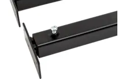 Goossens dwarsbalk infinity dwarsbalkenset zwart metaal - 8180012-01