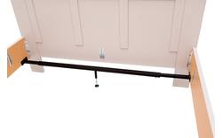 Goossens dwarsbalk infinity dwarsbalkenset zwart metaal - 8180012-06