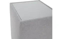 Goossens hocker dutch comfort line b grijs stof - 8180125-02