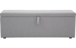 Goossens bedbank dutch comfort line b grijs stof - 8180126-01