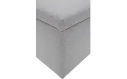 Goossens bedbank dutch comfort line b grijs stof - 8180126-03