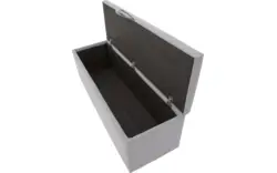 Goossens bedbank dutch comfort line b grijs stof - 8180126-03