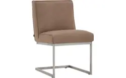 Goossens excellent eetkamerstoel tom bruin leer - 8180200-03