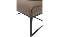 Goossens excellent eetkamerbank tom bruin leer - 8180201-02