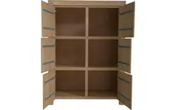 Goossens opbergkast clear blank eiken - 8180269-01