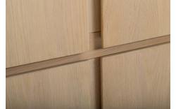 Goossens opbergkast clear blank eiken - 8180269-01