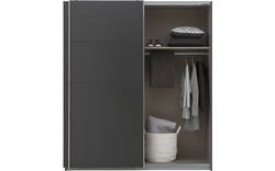 Goossens basic kledingkast miami grijs hoogwaardig meubelplaat - 8180319-A-07
