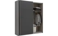 Goossens basic kledingkast miami grijs hoogwaardig meubelplaat - 8180319-A-07