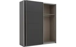 Goossens basic kledingkast miami grijs hoogwaardig meubelplaat - 8180319-A-06