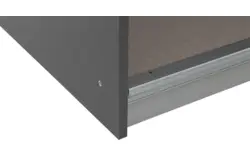 Goossens basic kledingkast miami grijs hoogwaardig meubelplaat - 8180319-A-07
