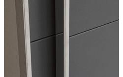Goossens basic kledingkast miami grijs hoogwaardig meubelplaat - 8180319-A-07