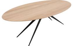 Goossens excellent eettafel uniek blank eiken - 8180337-06