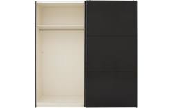 Goossens kledingkast sydney zwart hoogwaardig meubelplaat - 8180435-05