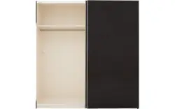 Goossens kledingkast sydney zwart hoogwaardig meubelplaat - 8180435-05