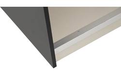 Goossens kledingkast sydney zwart hoogwaardig meubelplaat - 8180435-05