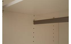 Goossens kledingkast sydney zwart hoogwaardig meubelplaat - 8180435-05