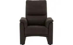 Goossens fauteuil pim bruin micro leer - 8180569-01