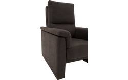 Goossens fauteuil pim bruin micro leer - 8180569-01