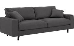 Goossens zitbank jonas grijs stof - 8180585-1456-01