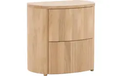 Goossens excellent nachtkastje donna onbewerkt eiken - 8180703-02