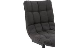 Goossens eetkamerstoel steven grijs microvezel - 8180731-02