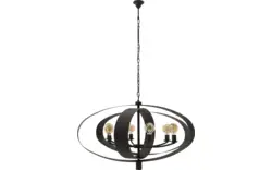 Goossens excellent hanglamp dauphine zwart metaal - 8180883-13