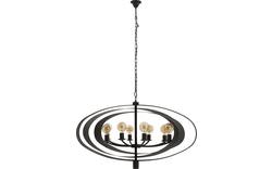 Goossens excellent hanglamp dauphine zwart metaal - 8180883-08