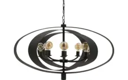 Goossens excellent hanglamp dauphine zwart metaal - 8180883-13