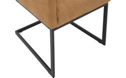 Goossens excellent eetkamerstoel tom bruin leer - 8180984-03
