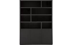 Goossens buffetkast barcelona zwart eiken - 8181001-01
