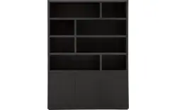 Goossens buffetkast barcelona zwart eiken - 8181001-01