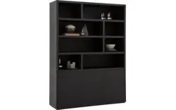 Goossens buffetkast barcelona zwart eiken - 8181001-01