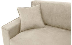 Goossens hoekbank jonas beige stof - 8181093-1459-10
