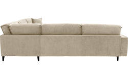 Goossens hoekbank jonas beige stof - 8181093-1459-10