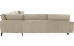 Goossens hoekbank jonas beige stof - 8181093-1459-10