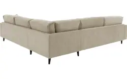 Goossens hoekbank jonas beige stof - 8181093-1459-10