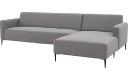 Goossens loungebank key west grijs stof - 8181098-01-gespiegeld