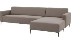 Goossens loungebank key west grijs stof - 8181098-369-01-gespiegeld