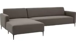 Goossens loungebank key west bruin stof - 8181098-370-01
