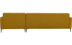 Goossens loungebank key west geel stof - 8181098-372-01-gespiegeld
