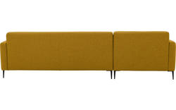 Goossens loungebank key west geel stof - 8181098-372-01