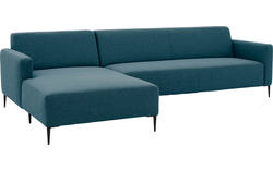Goossens loungebank key west blauw stof - 8181098-56-02