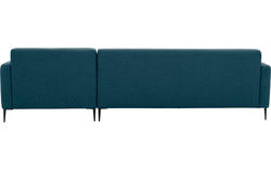Goossens loungebank key west blauw stof - 8181098-56-01-gespiegeld