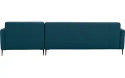 Goossens loungebank key west blauw stof - 8181098-56-01-gespiegeld