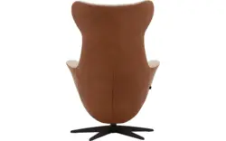 Goossens excellent relaxstoel avec bruin leer - 8181130-02